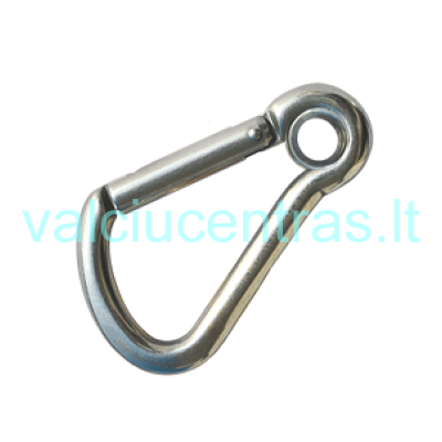 Karabinas su didesniu atlenkimu (ir kilpa) 10x102.5mm